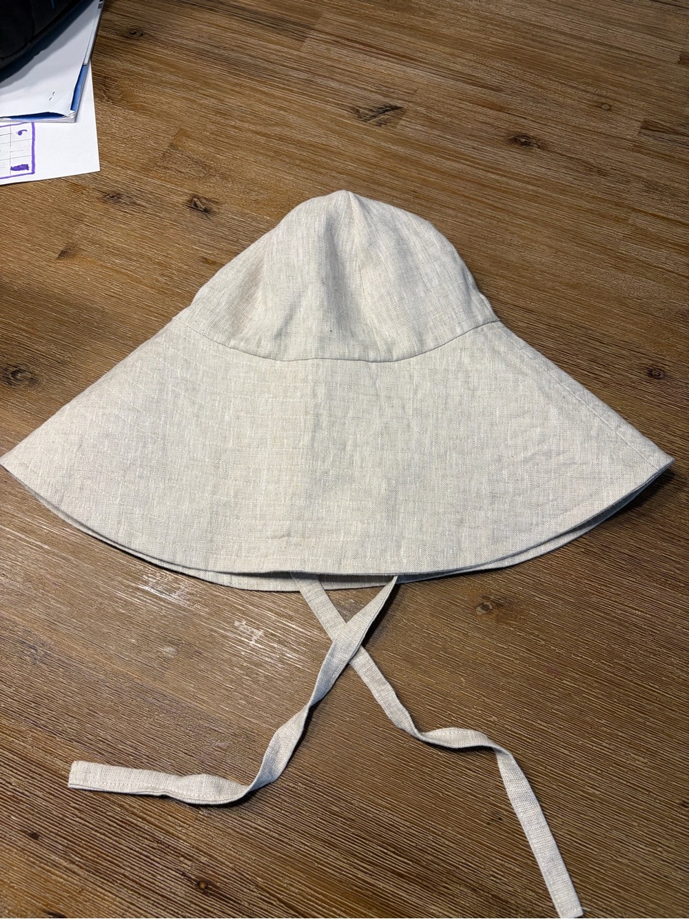 Small Lot linen hat - Picture 6 of 9